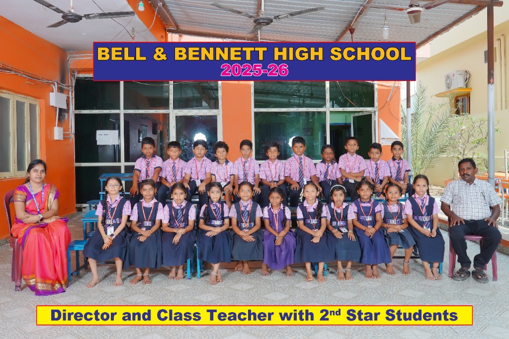 Director and Class Teacher with 2nd Star Students