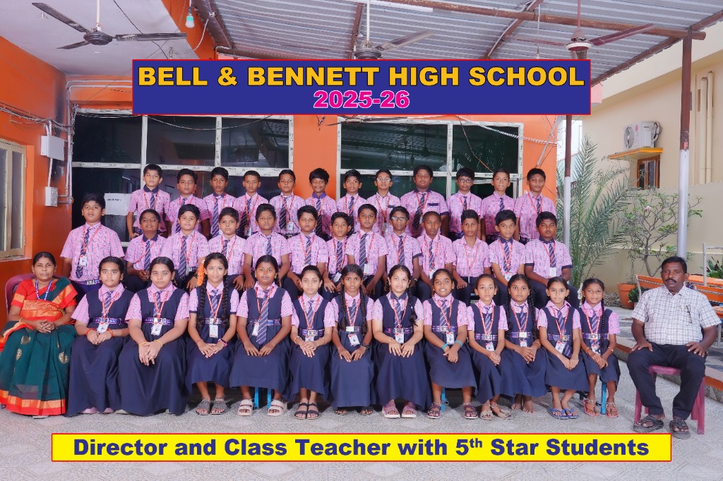Director and Class Teacher with 5th Star Students