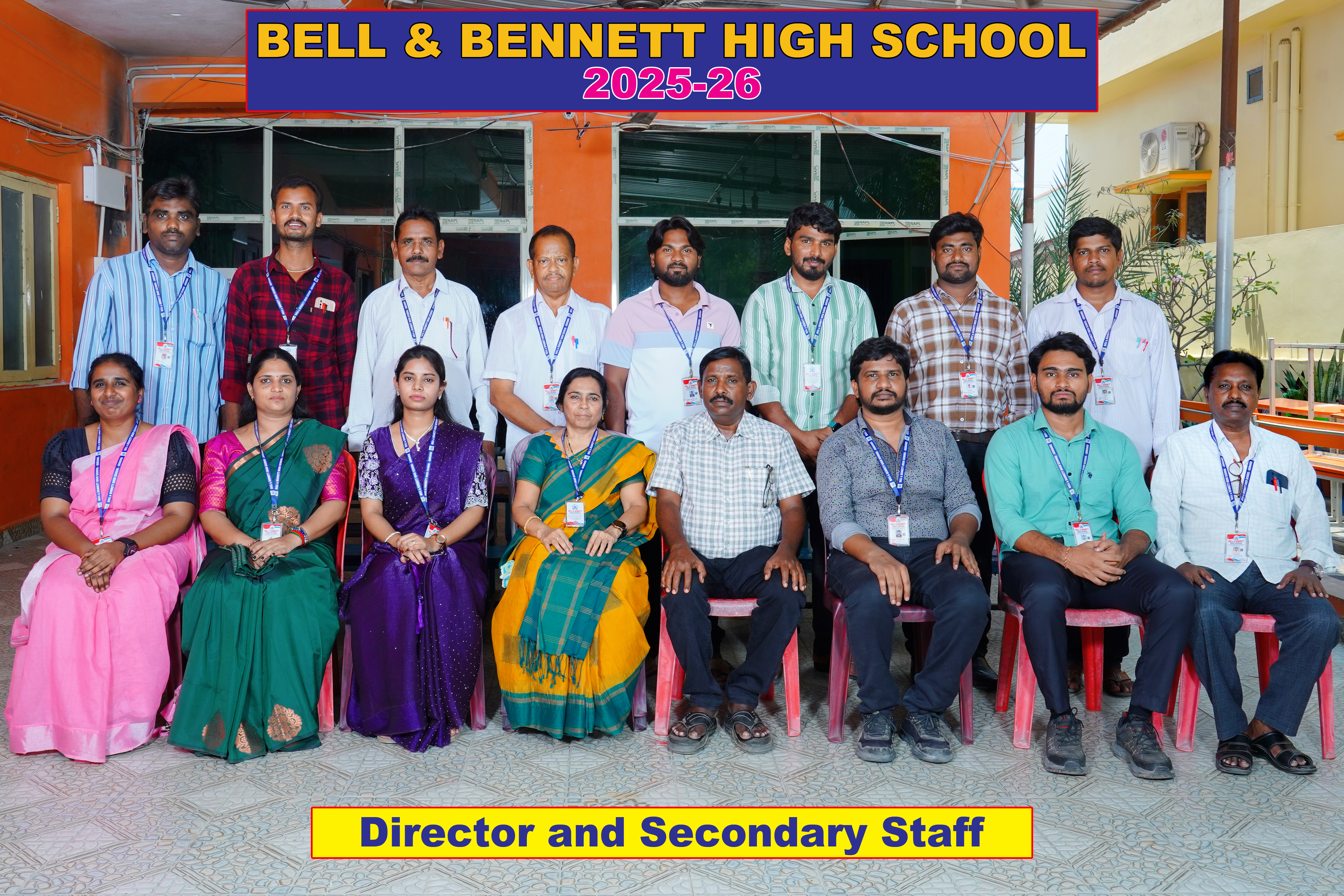 Director and Secondary Staff